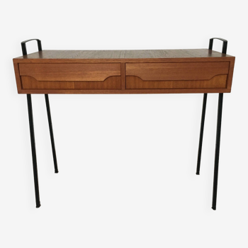 Desk - Scandinavian console mobelfabrik teak 60s