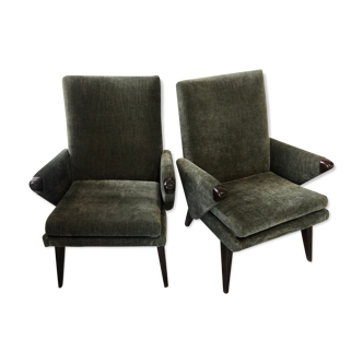 Pair of vintage Parker Knoll armchairs