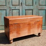 Antique Indian teak chest
