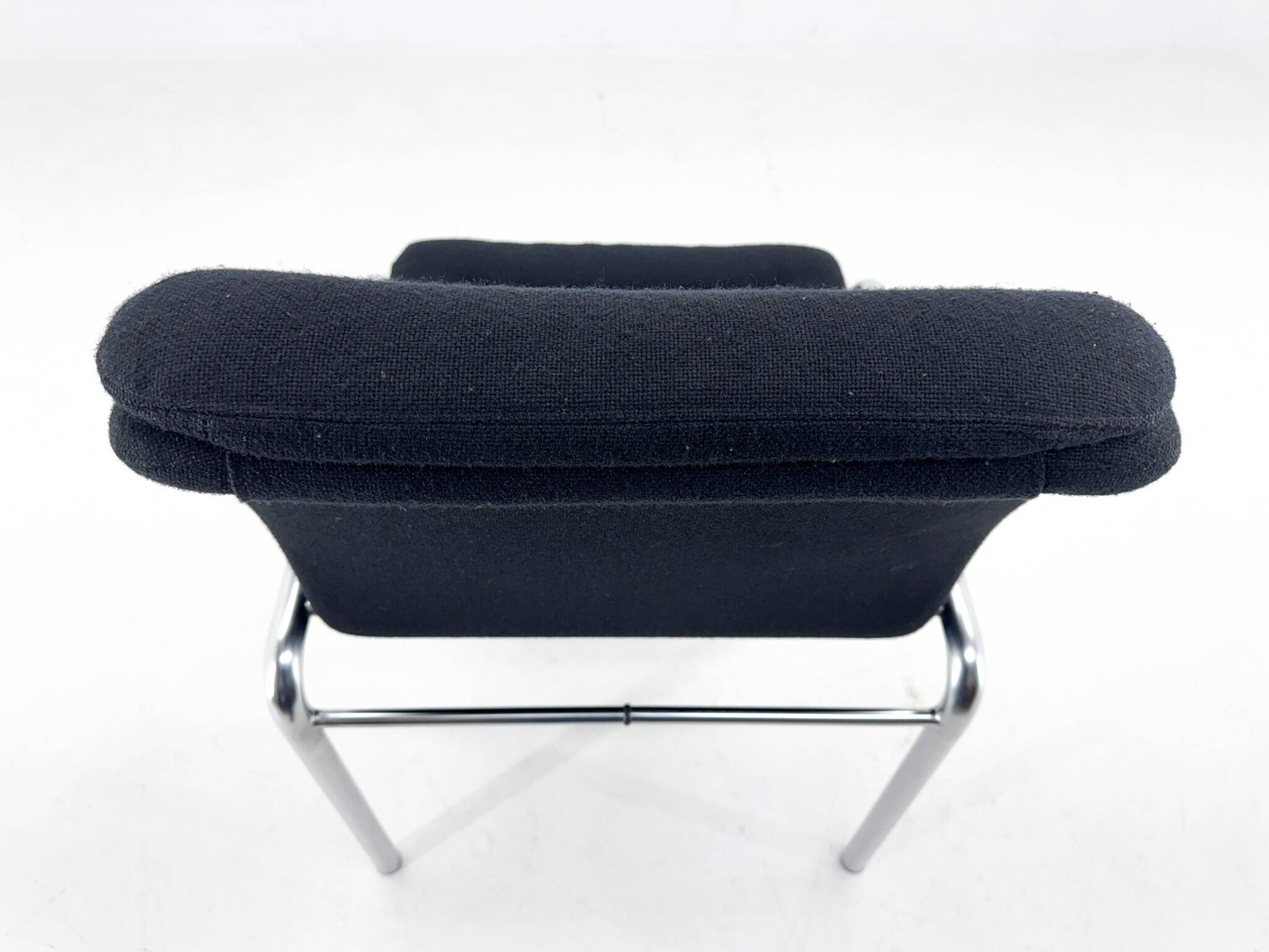 1970's Fabric Mauser Chair, Labeled