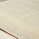 Art Deco design sofa with beautiful woodwork and cream fabric upholstery
