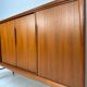 1960s Vintage Danish Mid-Century Teak Highboard Axel Christensen ACO Møbler