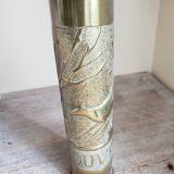 Engraved shell casing