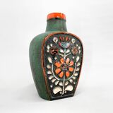 Large Mid Century Carstens Toennieshof Floor Vase, Design by Dieter Peter