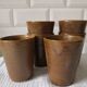 Set of 6 Digoin stoneware cups