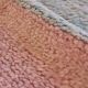 Pink and Green Berber Rug - 232 x 152 cm