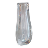 Vase design trilobe crystal from st louis france 3.2kg