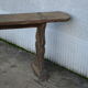 Large oak farm bench