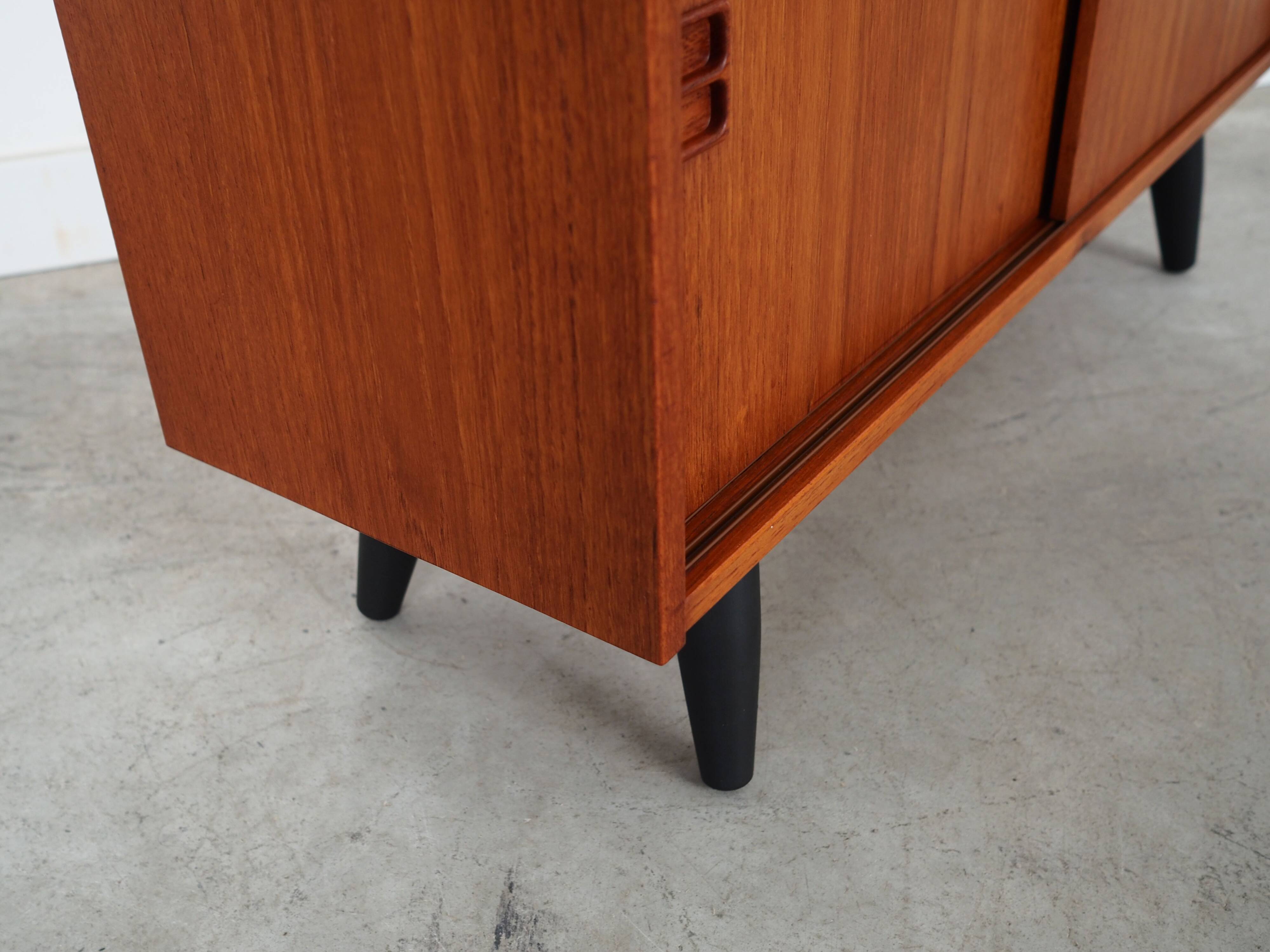 Teak bookcase, Danish design, 1970s, production: Denmark