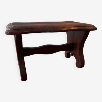 Small stool or footrest from the 1950s