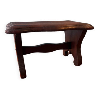 Small stool or footrest from the 1950s