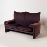Vico Magistretti Maralunga 2 seater / loveseat for Cassina, Italy, 1980s