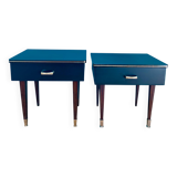 Pair of vintage Scandinavian bedside tables