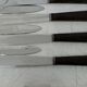 Table knives, vintage.