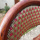 Lot of 5 folding bistro chairs of terrace type "parisian"