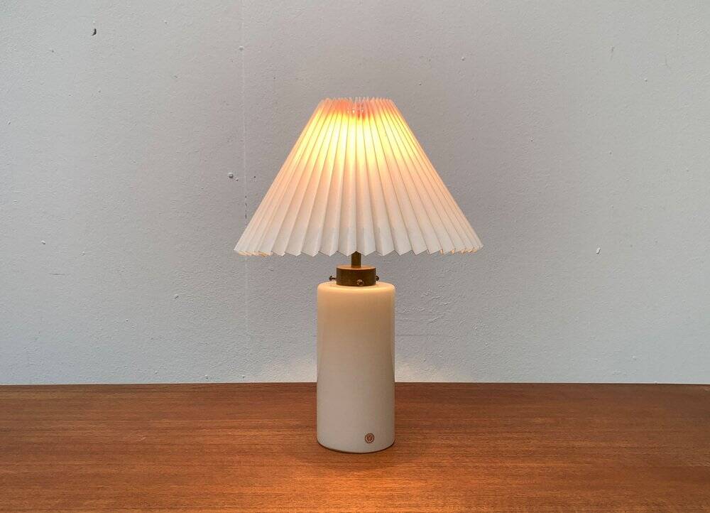 Mid-century glass table lamp by Odreco, 1960s.