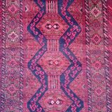 Handmade Persian Beluch rug 180x100cm
