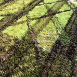 Tapis à poils longs vert brune, Suède, Öster Gyllen