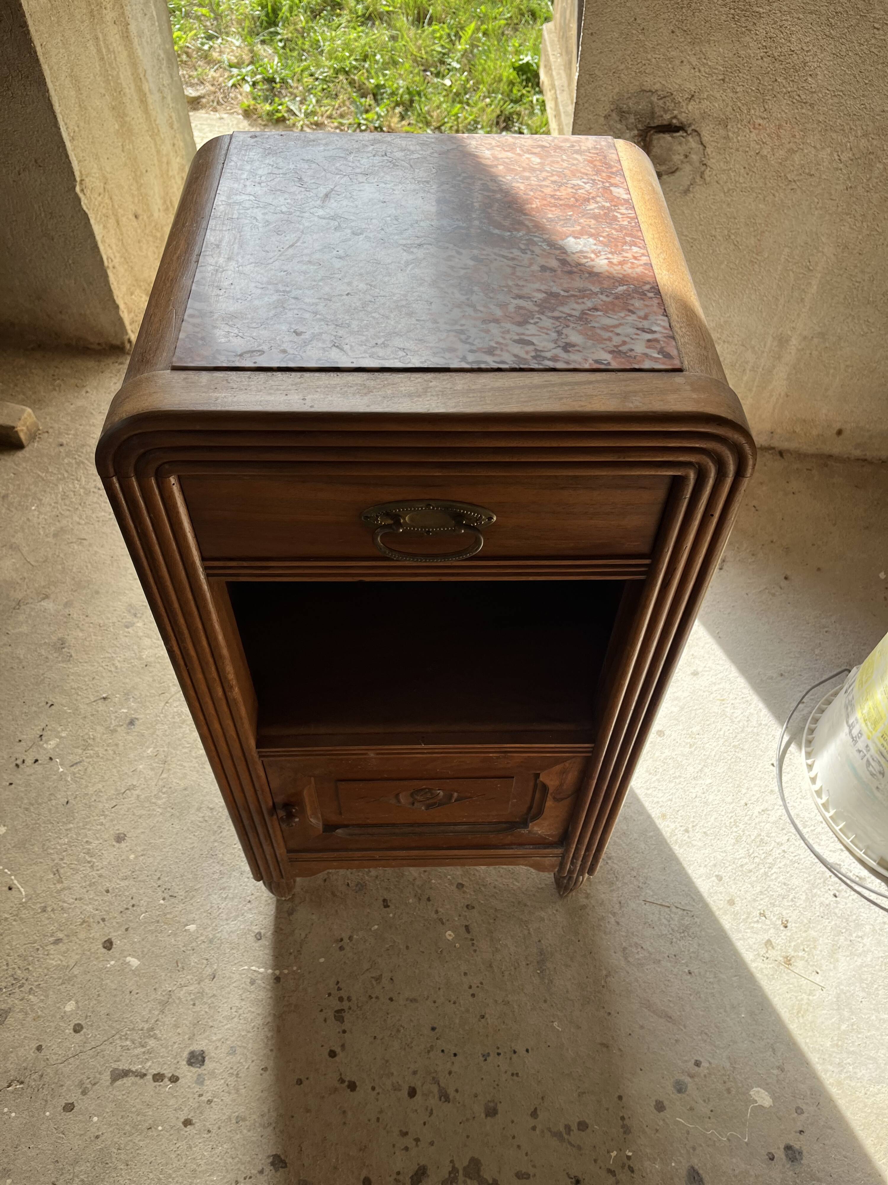 Art Deco bedside table