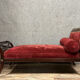 Meridian, daybed, Récamier Empire mahogany nineteenth era