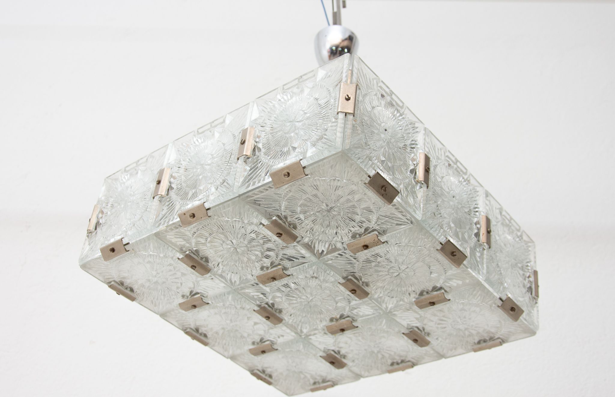 Hanging lamp by Kamenický Šenov, 1970