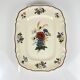 Large rectangular dish "Agreste" Sarreguemines, early 20th century.
