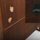Rare Danish Bar Cabinet with Leather Parts 1960s
