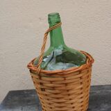 Demijohn wicker jeanne