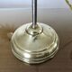Art Nouveau jeweler's lamp in bronze and glass paste tulip
