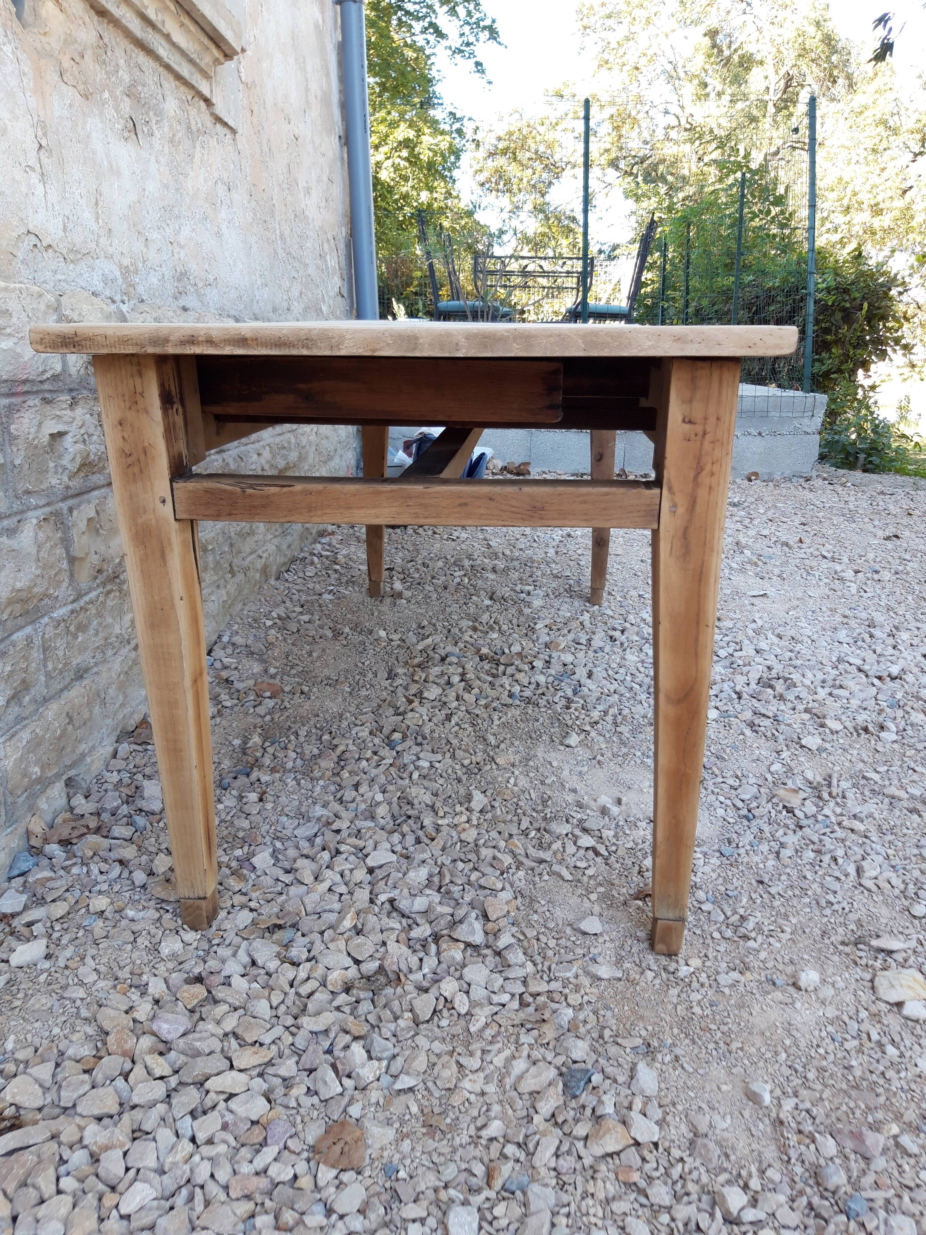 Firm table bressane brut XIXth