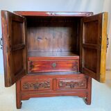 Chinese cabinet laqué red
