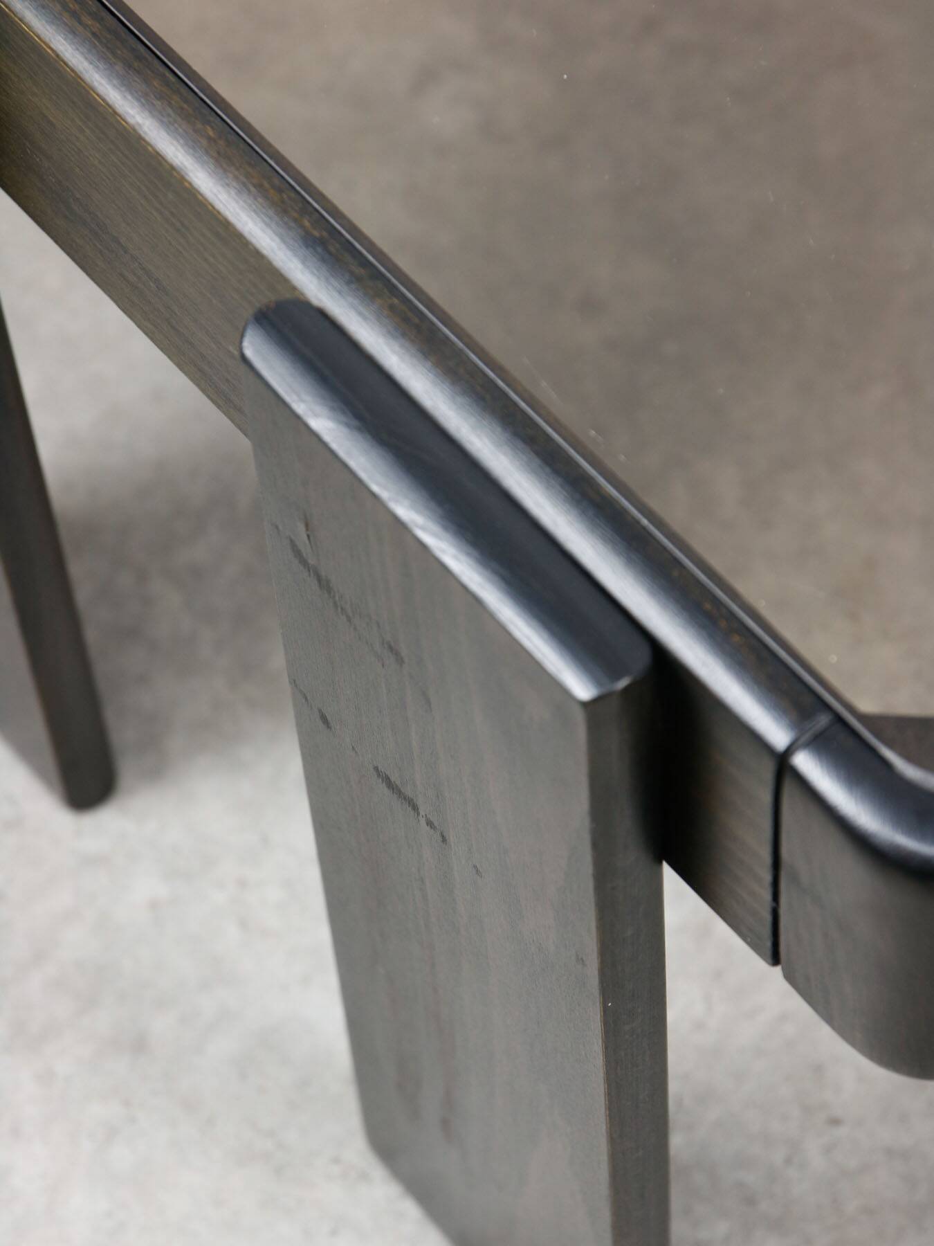 Table basse vintage par Gianfranco Frattini, années 1970