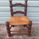 Chaise brutaliste 