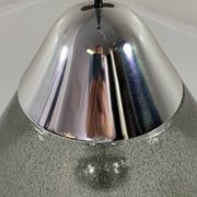 Peill & Putzler cone shaped glass hanging lamp, Germany