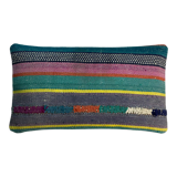 Turkish handmade kilim cushion cover , 30 x 50 cm