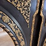 Pair of Napoleon III mirrors 74 x 64