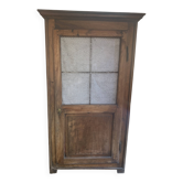 Armoire de métier ancienne en noyer – garde-manger grillagé – XIXe siècle