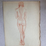 Dessin de nu féminin
