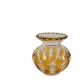 Czechoslovakian crystal glass vase