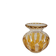 Czechoslovakian crystal glass vase