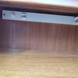 2 vintage teak bedside tables