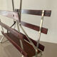Porte revues vintage en bois et aluminium