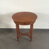 Guéridon merisier louis xvi