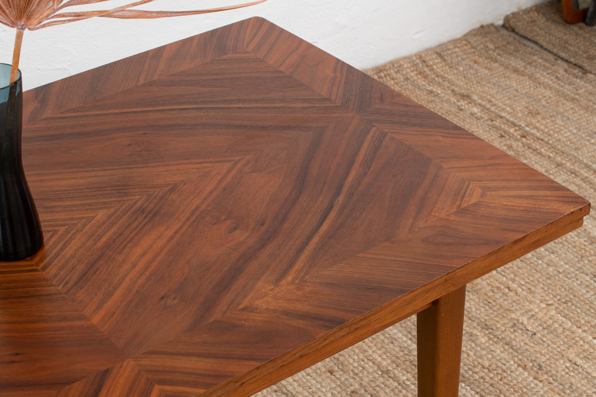 Vintage scandinavian table – 110 cm