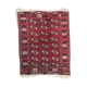 Vintage Bukhara 102 X 130 afghan turkmen carpet