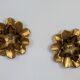 Paire appliques "fleur"