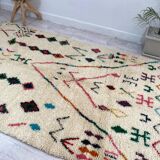 Handmade moroccan berber carpet 259 x 155 cm