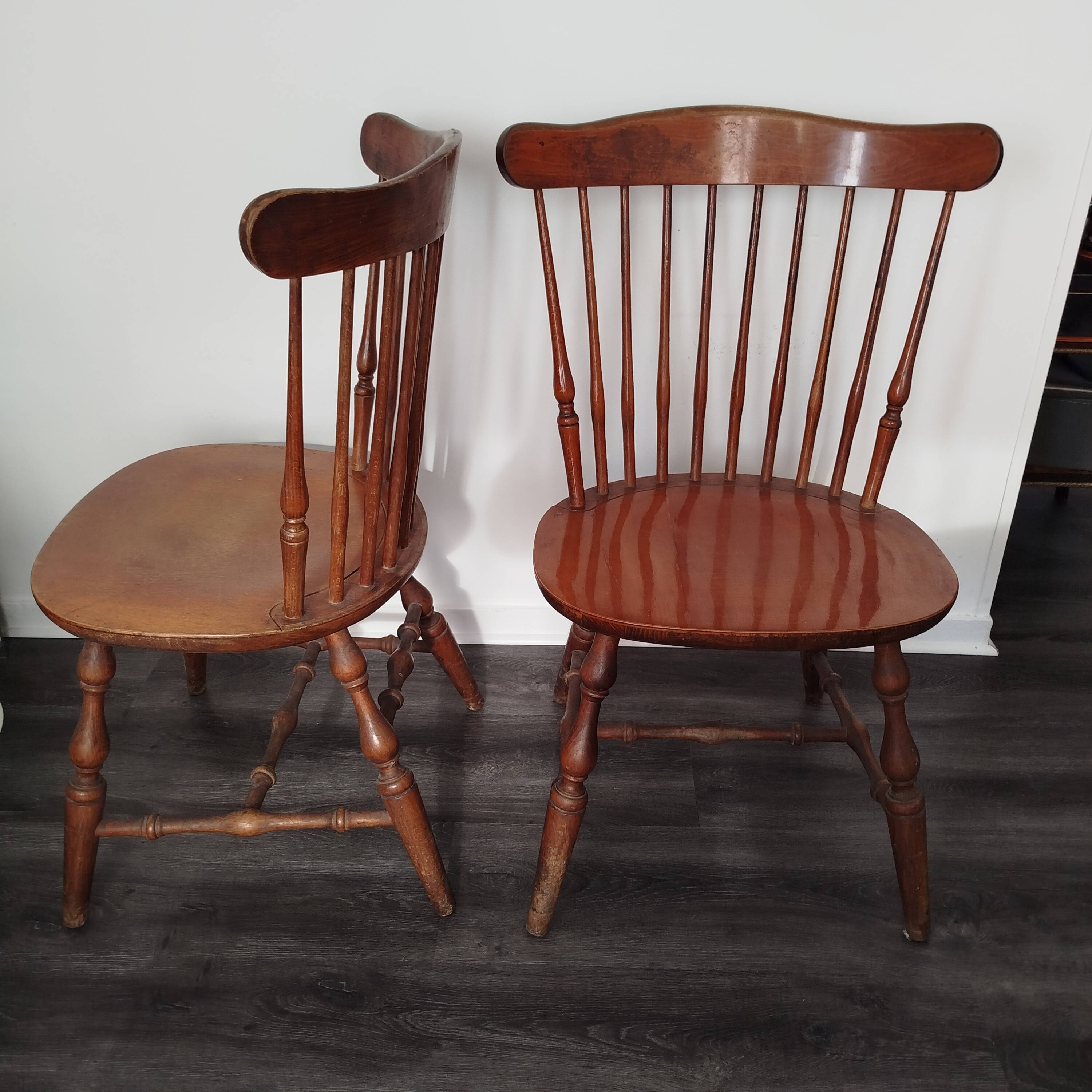Pair of Winston/Western chairs