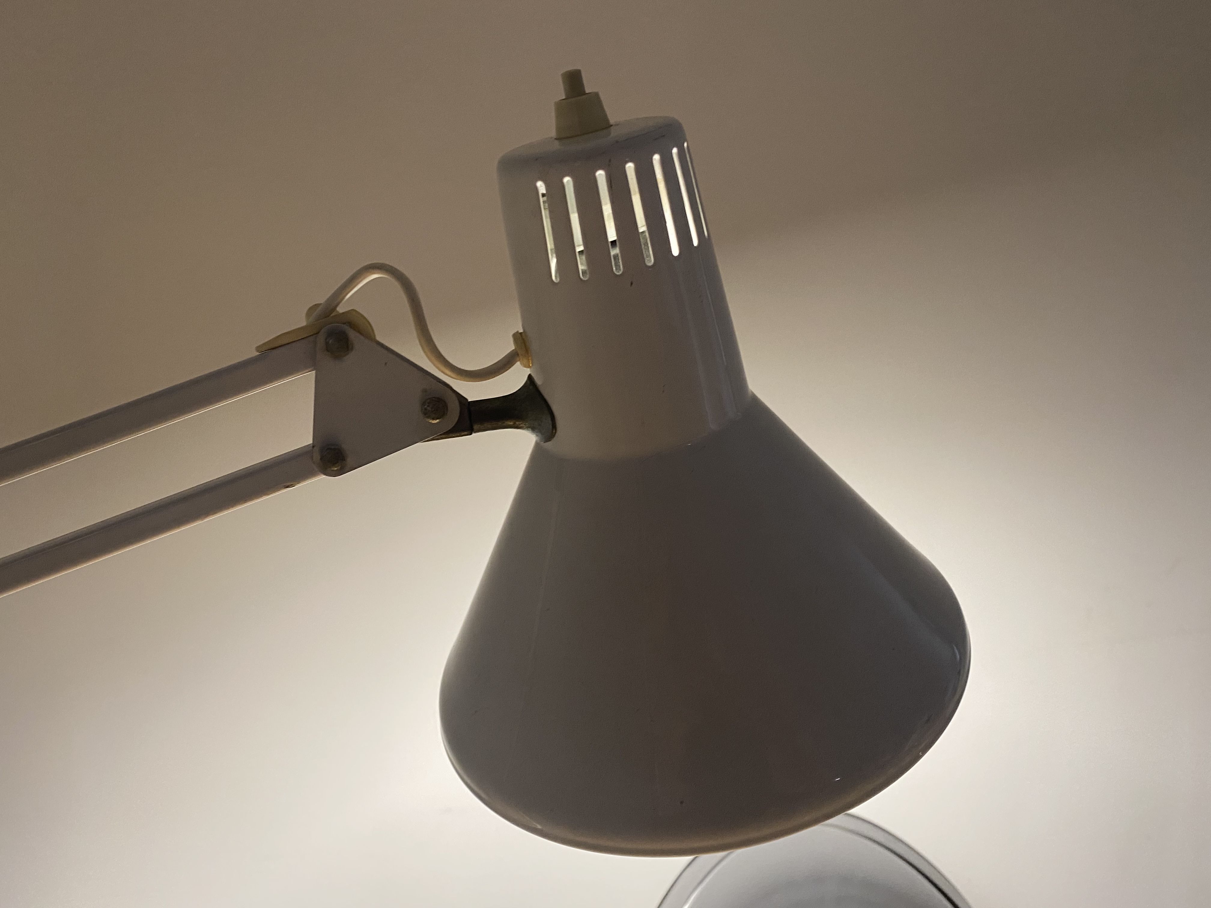Desk lamp architect twist T1 italy vintage 70s