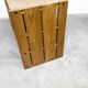 Low furniture Maison Regain solid elm 1960 with drawer